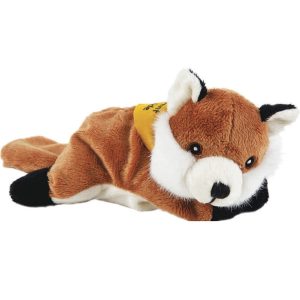 So Soft 8" Laying Beanie Animal - Fox