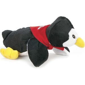So Soft 8" Laying Beanie Animal- Penguin