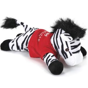 So Soft 8" Laying Beanie Animal - Zebra