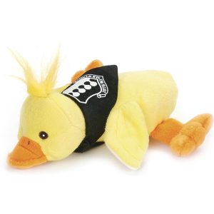 8" Laying Beanie Duck