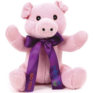 10" Extra Soft Furry Friend- Pig