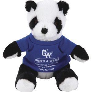 7" Extra Soft Plush Toy - Panda