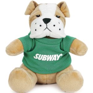 7" Extra Soft Plush Toy - Bulldog
