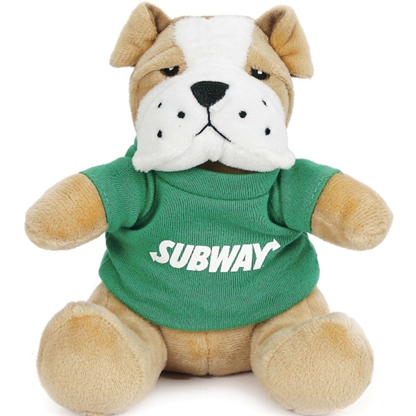 7" Extra Soft Plush Toy - Bulldog