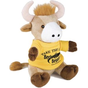 Super Soft Stuffed Animal- Bull