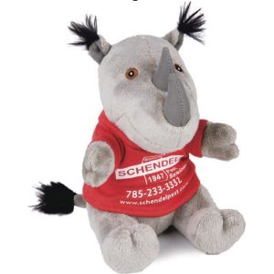 Super Soft Stuffed Animal- Rhino