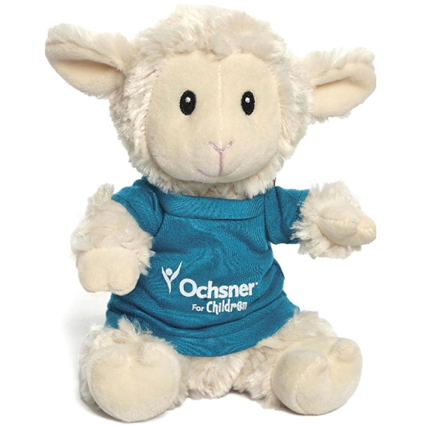 Super Soft Stuffed Animal, 8"- Sitting Sheep/Lamb