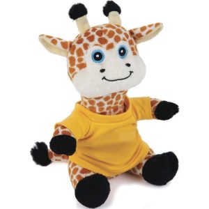 Super Soft Stuffed Animal, 8"- Giraffe