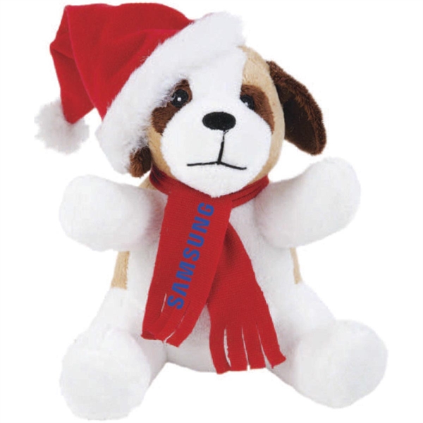 7" Extra Soft Christmas St. Bernard