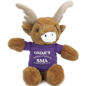 9" Cuddle Plush Friend- Reindeer