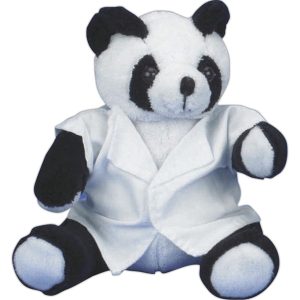 10" Extra Soft Bear With Lab Coat