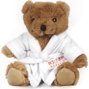 10" Alpine Bear With Bathrobe