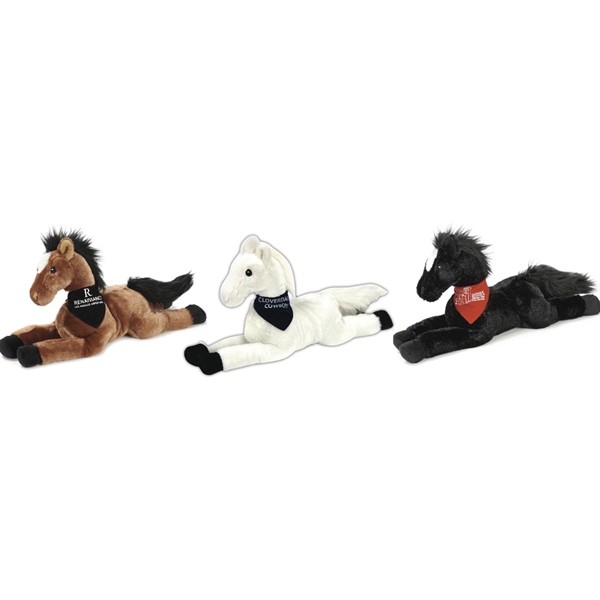 14" Laying Horse