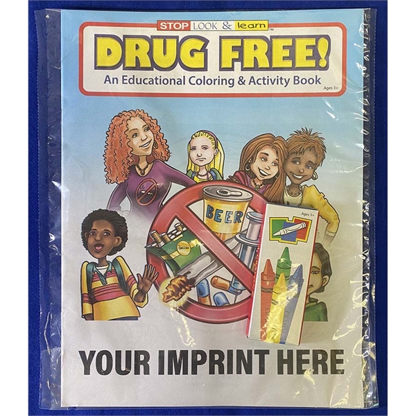 Drug Free Coloring Book Fun Pack