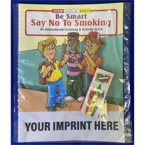 Be Smart Say No to Smoking Coloring Book Fun Pack
