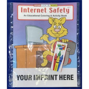 Internet Safety Coloring and Activity Book Fun Pack
