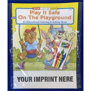 Play it Safe on the Playground Coloring Book Fun Pack