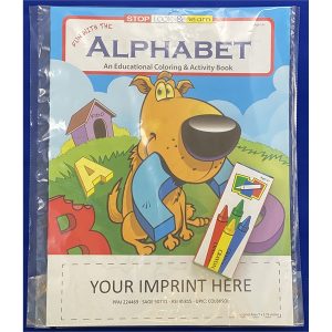 Fun with the Alphabet Coloring Book Fun-Pack