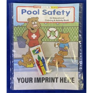 Pool Safety Coloring and Activity Book Fun Pack