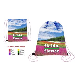 Color Cord Drawstring Backpack (CUSTOM)