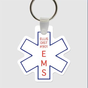 Star of Life Key Tag
