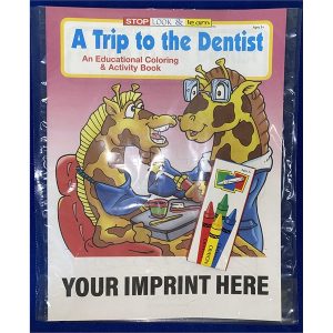 A Trip to the Dentist Coloring and Activity Book Fun Pack