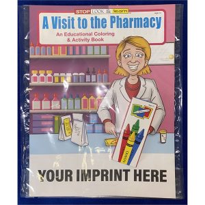 A Visit to the Pharmacy Coloring and Activity Book Fun Pack