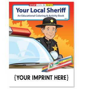 Your Local Sheriff Coloring Book Fun Pack