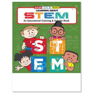 Learning About STEM Coloring and Activity Book Fun-Pack