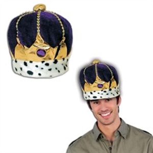 Purple Velvet Royal Crown