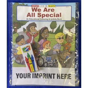 We Are All Special Coloring and Activity Book Fun Pack