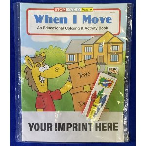 When I Move Coloring and Activity Book Fun Pack