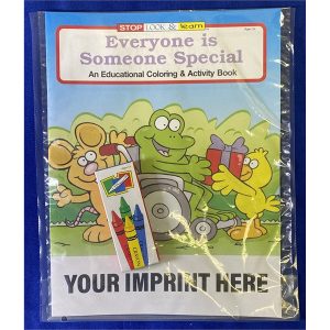 Everyone is Someone Special Coloring Book Fun Pack