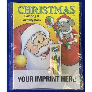 Christmas Coloring and Activity Book Fun Pack