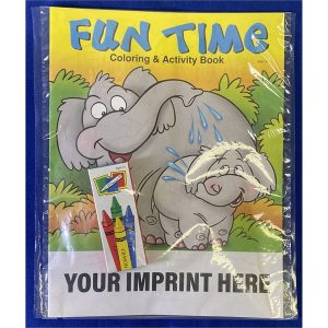 Fun Time Coloring and Activity Book Fun-Pack