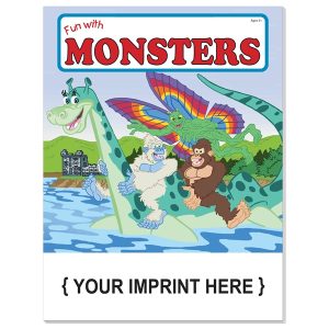 Fun with Monsters Coloring Book