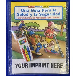 A Guide to Health and Safety Spanish Coloring Book Fun Pack