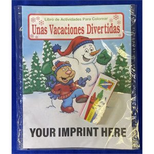 Holiday Fun Spanish Coloring Book Fun-Pack