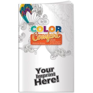 Pocket Calendar - 2024 Reducing Stress Color Comfort