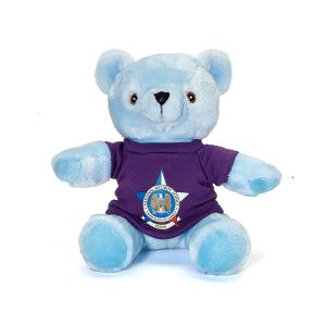 7" Extra Soft Line Baby Blue Bear