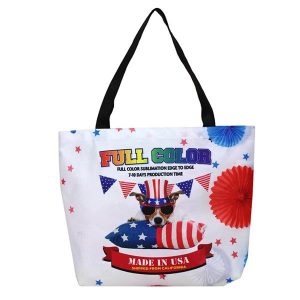 TERRA Made in USA PET Full Color Sublimation Tote Large