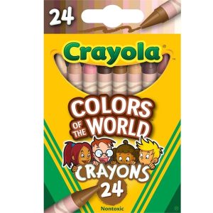 Crayola® Colors of the World Skin Tone Crayons, 24 Count