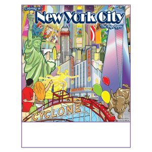 New York City Imprintable Coloring Book