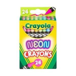 Crayola Neon 24 Count Crayons