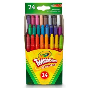 24 ct. Mini Twistable Crayola Crayons