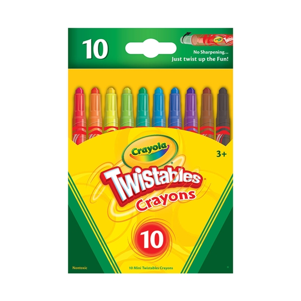 Crayola 10 count Mini Twistable Crayons