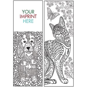 Animals Coloring Bookmark