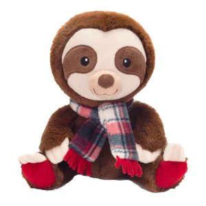 8.5" Plaid Sloth