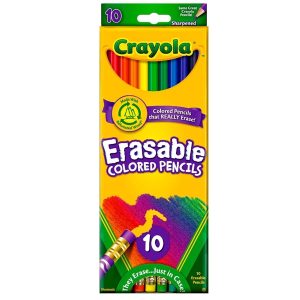 Crayola 10ct. Erasable Colored Pencils