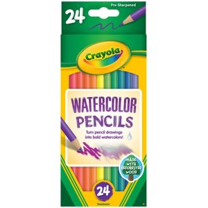 24ct Crayola Watercolor Pencils